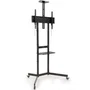 SOPORTE SUELO CON RUEDAS NEFERTITI 37''-70'' NEGRO TOOQ